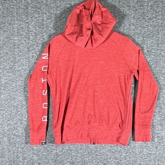 Nike Boston Redsox Hooded Full Zip Fleece Jacket Womens Size M Red 35665X-RX5 - Picture 7 of 9